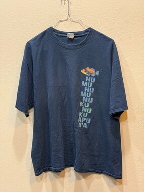 Vintage Crazy Shirts Humu Kalakoa Short Sleeve Crewneck T-Shirt